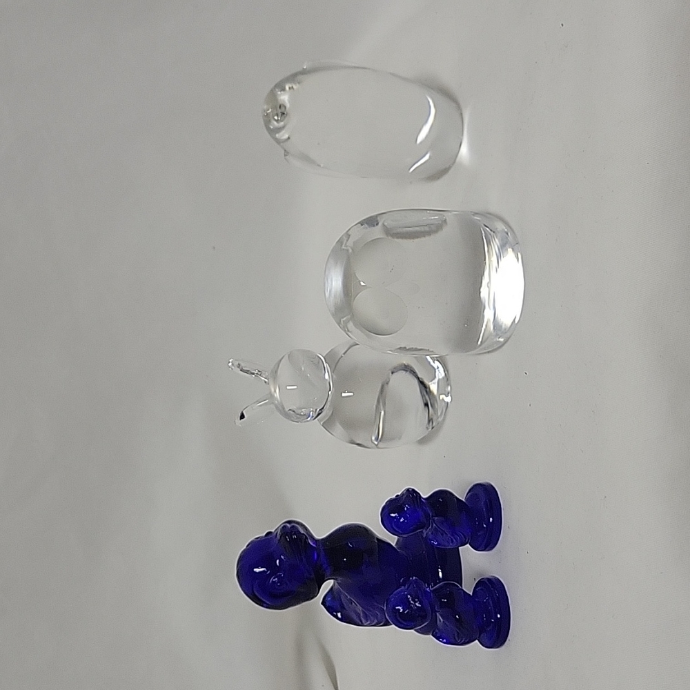 Glass Paper Weights, Set of 6